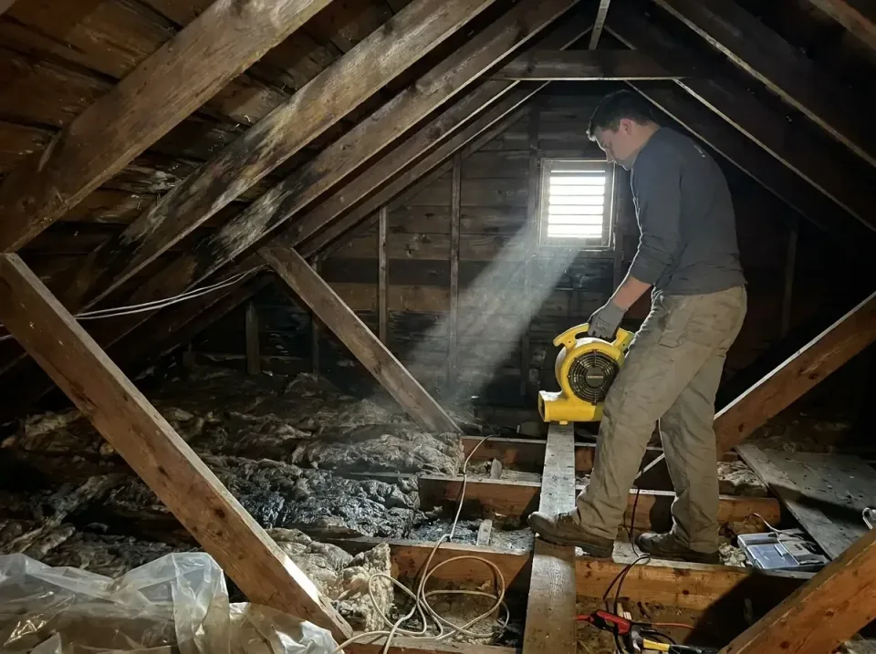 attic-water-damage-drying-proc-007 — frequently asked questions, Emergency Water Extraction & 24/7 Flood Response in Throop,…